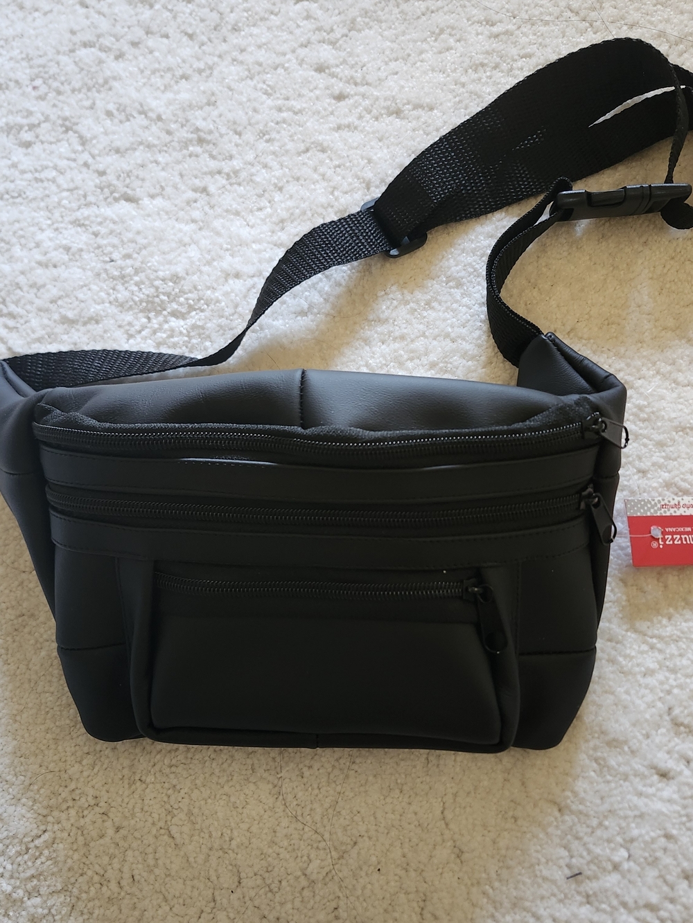 Black Fanny Belt Bag Waist Pack